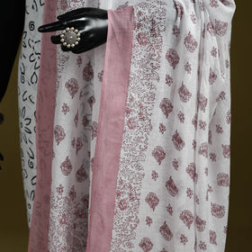 Cotton jaipur printed dupatta 11 - handcrafted