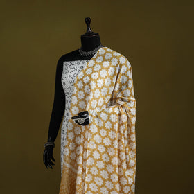 Cotton jaipur printed dupatta 114 - handcrafted