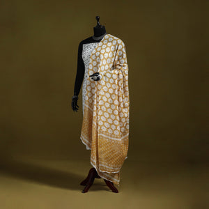 Cotton jaipur printed dupatta 114 - handcrafted