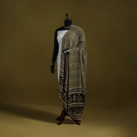 Cotton jaipur printed dupatta 116 - handcrafted