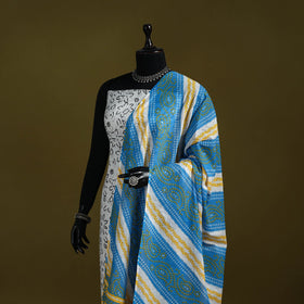 Cotton jaipur printed dupatta 13 - handcrafted