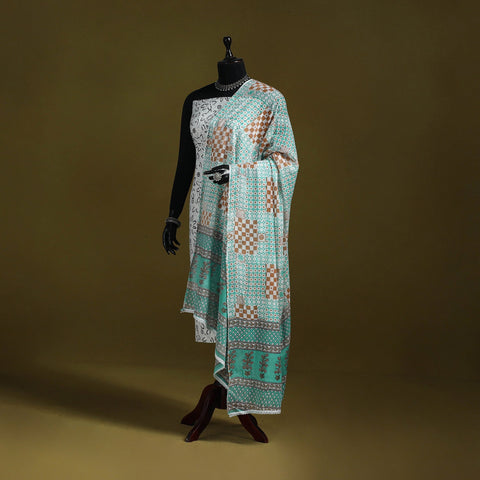 Cotton jaipur printed dupatta 14 - handcrafted