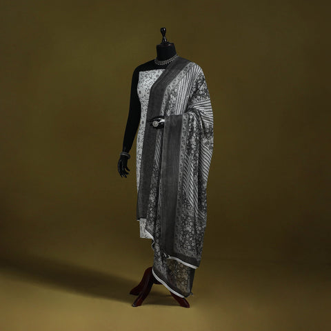 Cotton jaipur printed dupatta 16 - handcrafted