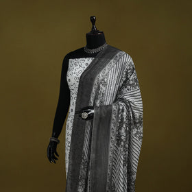 Cotton jaipur printed dupatta 16 - handcrafted