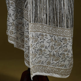 Cotton jaipur printed dupatta 19 - handcrafted