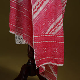 Cotton jaipur printed dupatta 21 - handcrafted