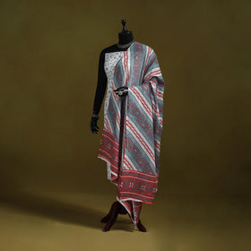 Cotton jaipur printed dupatta 24 - handcrafted