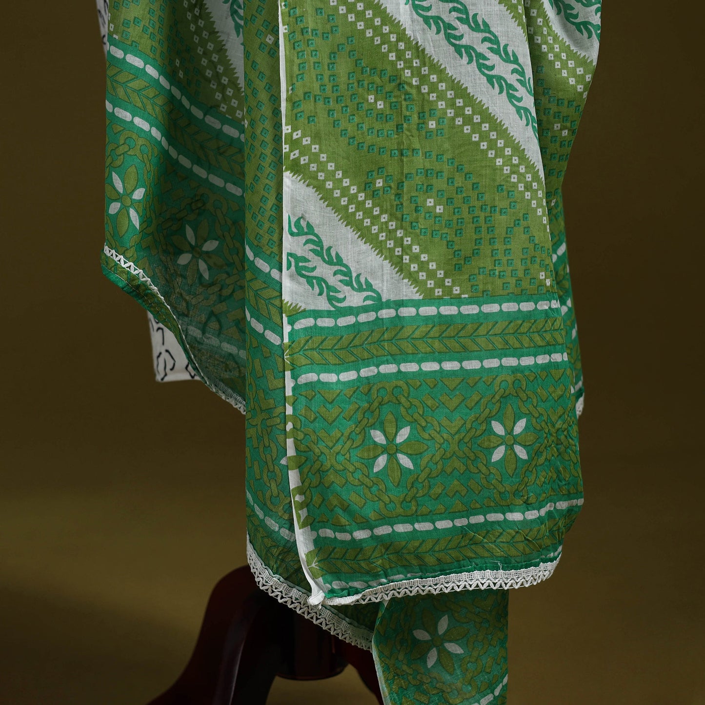 Cotton jaipur printed dupatta 26 - handcrafted