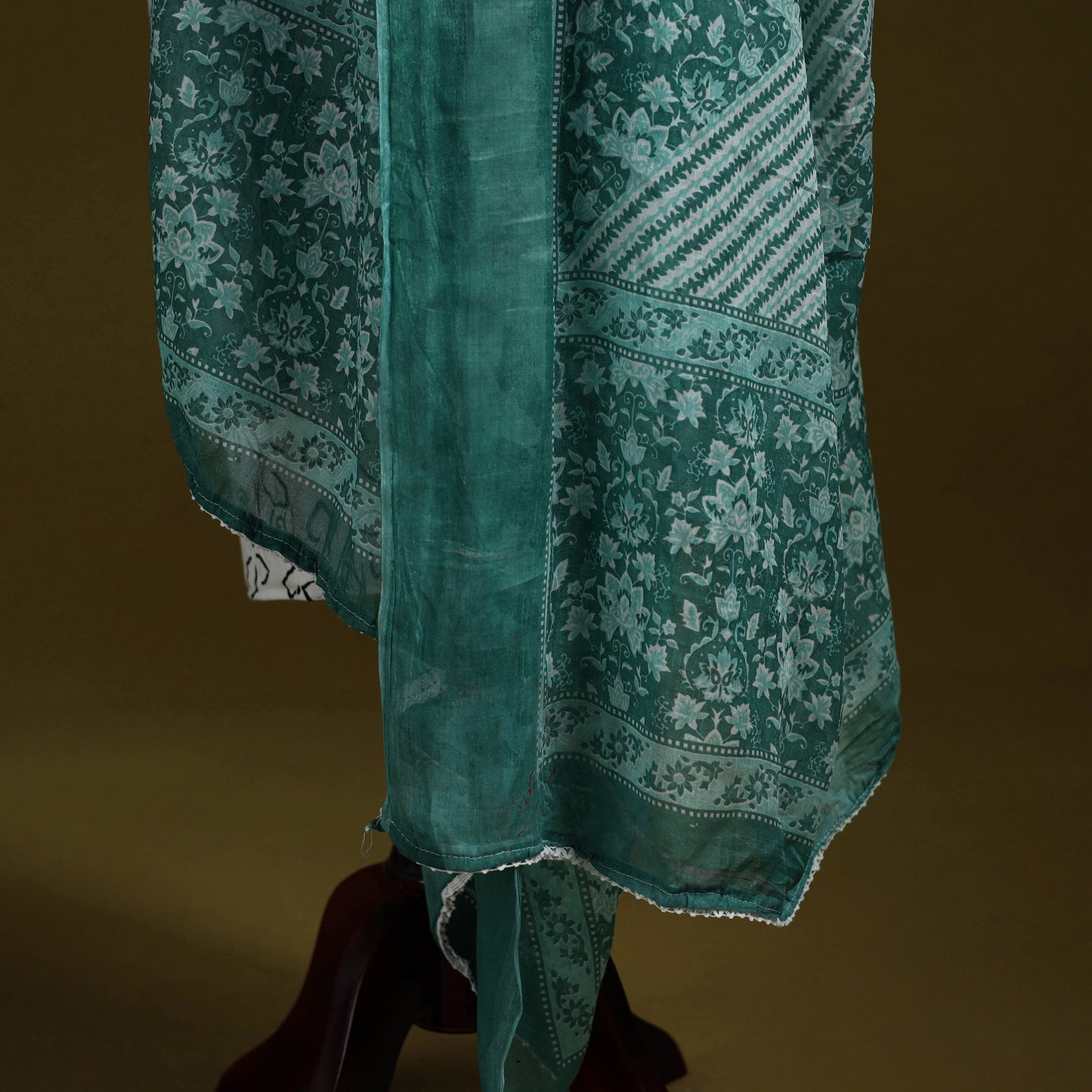 Cotton jaipur printed dupatta 29 - handcrafted