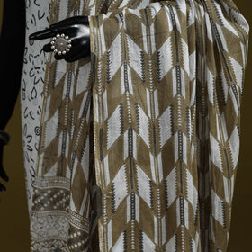 Cotton jaipur printed dupatta 30 - handcrafted