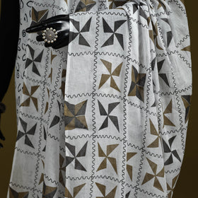 Cotton jaipur printed dupatta 32 - handcrafted