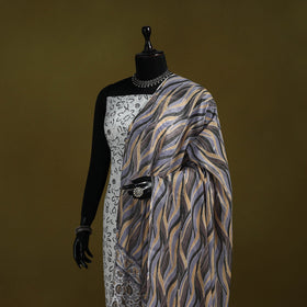 Cotton jaipur printed dupatta 33 - handcrafted