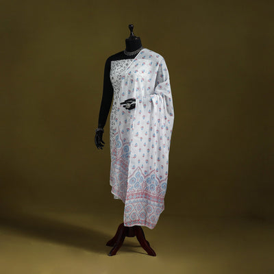 Cotton jaipur printed dupatta 34 - handcrafted