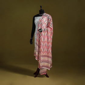 Cotton jaipur printed dupatta 35 - handcrafted