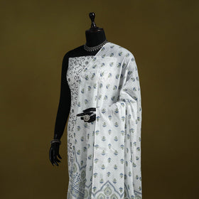 Cotton jaipur printed dupatta 37 - handcrafted