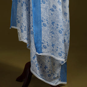 Cotton jaipur printed dupatta 39 - handcrafted