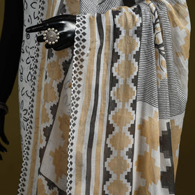 Cotton jaipur printed dupatta 41 - handcrafted