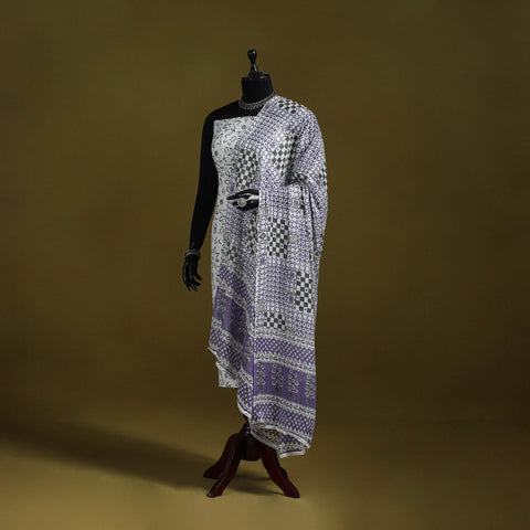 Cotton jaipur printed dupatta 46 - handcrafted