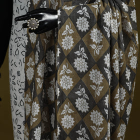 Cotton jaipur printed dupatta 47 - handcrafted