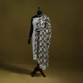 Cotton jaipur printed dupatta 47 - handcrafted