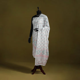 Cotton jaipur printed dupatta 51 - handcrafted