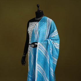 Cotton jaipur printed dupatta 52 - handcrafted