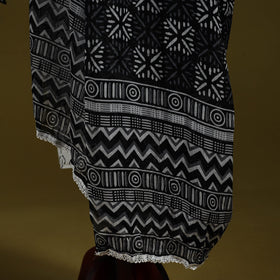 Cotton jaipur printed dupatta 56 - handcrafted