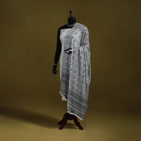 Cotton jaipur printed dupatta 57 - handcrafted