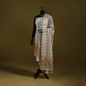 Cotton jaipur printed dupatta 58 - handcrafted