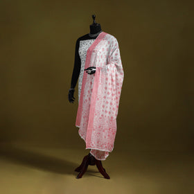 Cotton jaipur printed dupatta 59 - handcrafted