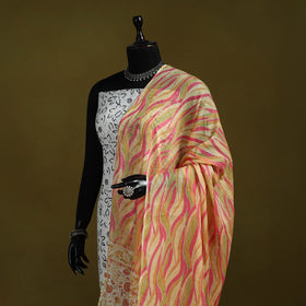 Cotton jaipur printed dupatta 60 - handcrafted