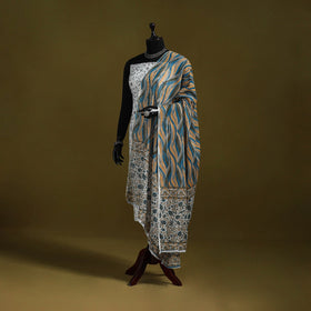 Cotton jaipur printed dupatta 61 - handcrafted