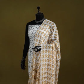 Cotton jaipur printed dupatta 62 - handcrafted