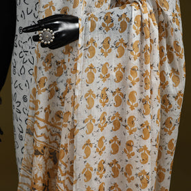 Cotton jaipur printed dupatta 62 - handcrafted