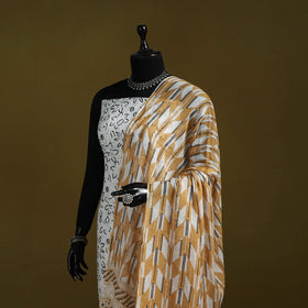 Cotton jaipur printed dupatta 64 - handcrafted