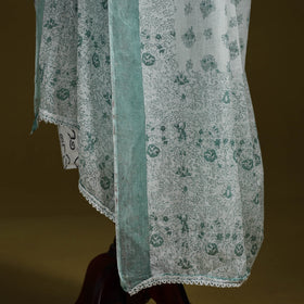 Cotton jaipur printed dupatta 65 - handcrafted