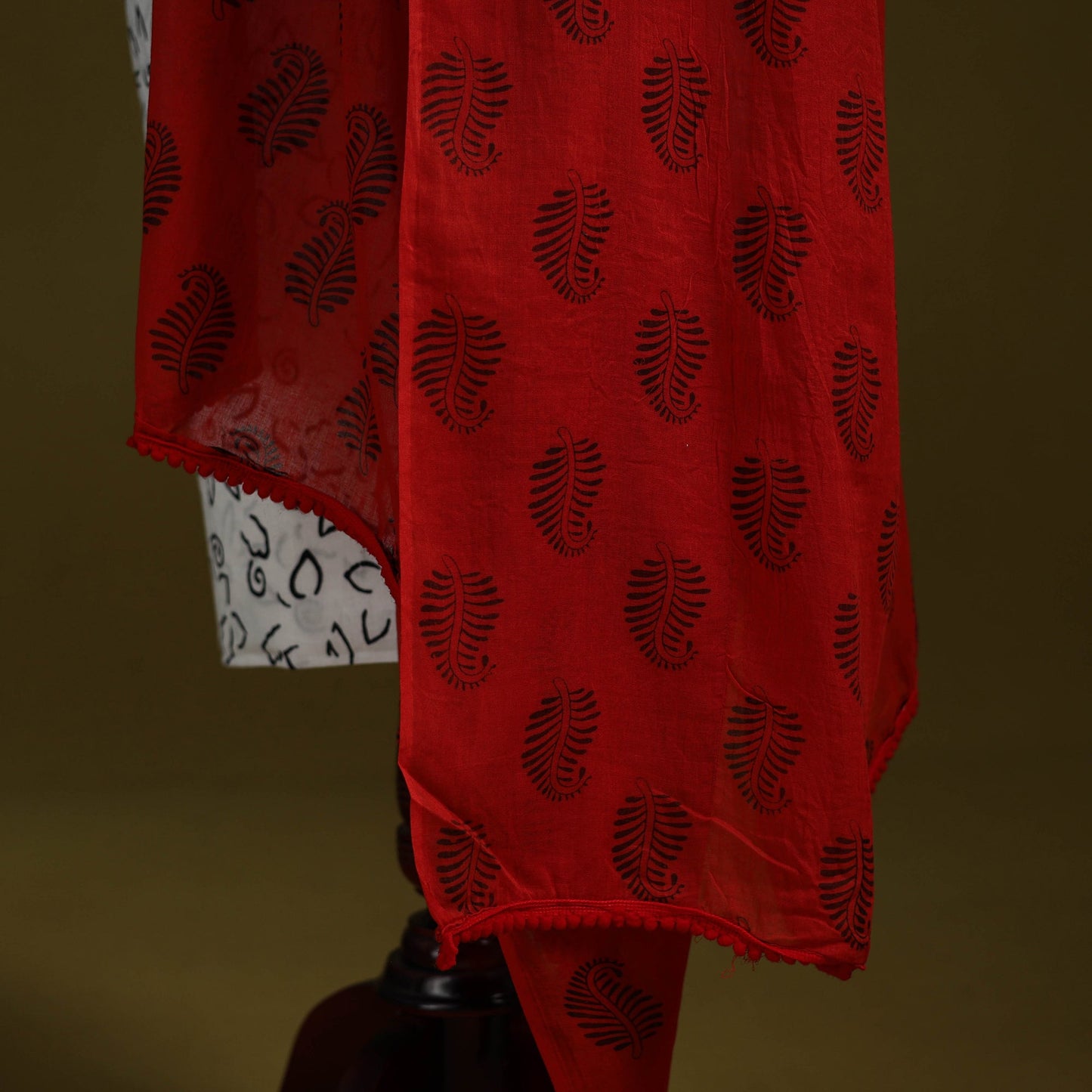 Cotton jaipur printed dupatta 66 - handcrafted