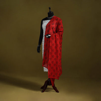 Cotton jaipur printed dupatta 66 - handcrafted