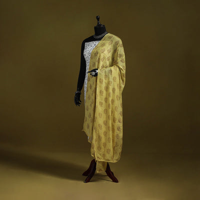 Cotton jaipur printed dupatta 67 - handcrafted