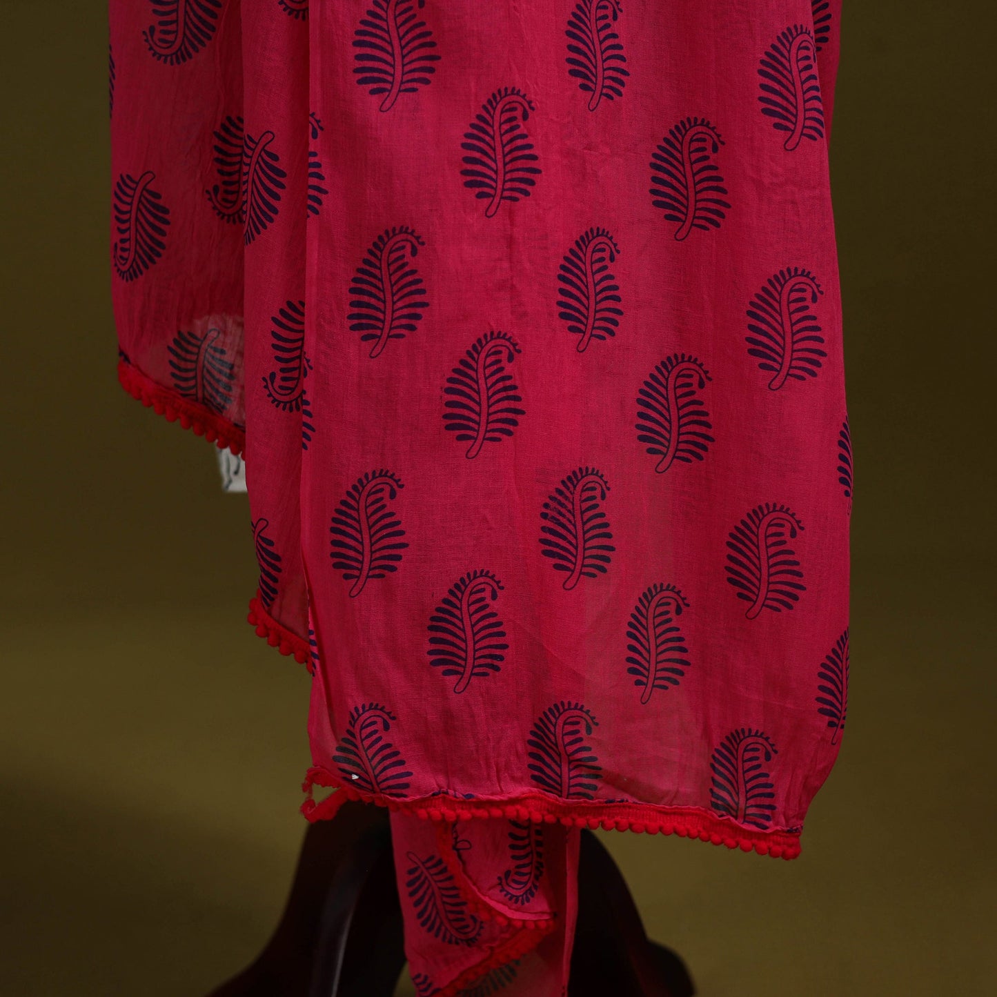 Cotton jaipur printed dupatta 68 - handcrafted