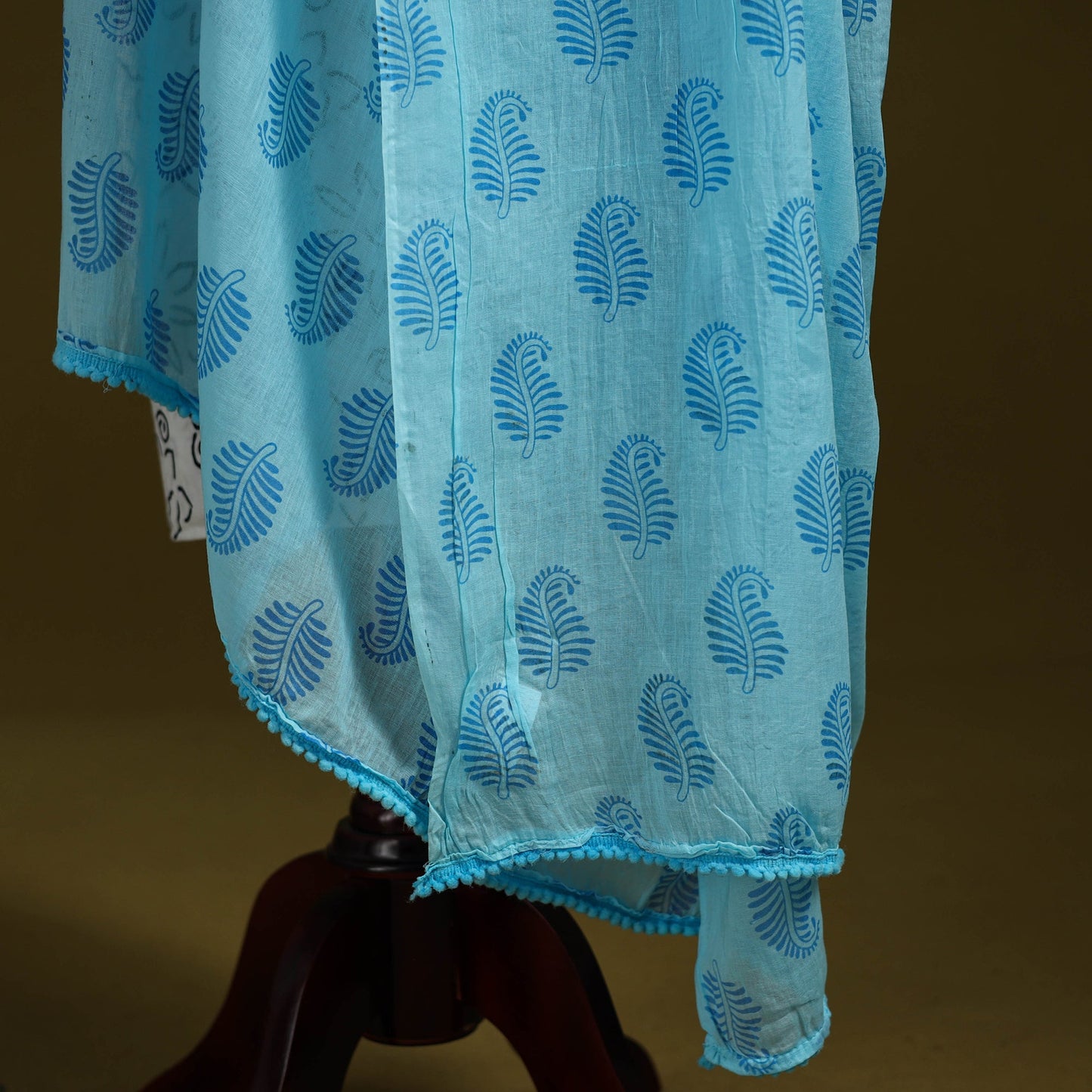 Cotton jaipur printed dupatta 69 - handcrafted