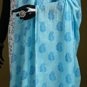 Cotton jaipur printed dupatta 69 - handcrafted