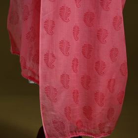 Cotton jaipur printed dupatta 70 - handcrafted