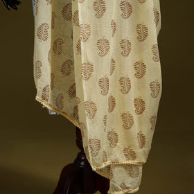 Cotton jaipur printed dupatta 72 - handcrafted