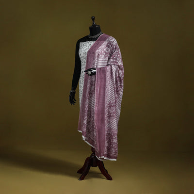 Cotton jaipur printed dupatta 74 - handcrafted