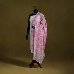 Cotton jaipur printed dupatta 76 - handcrafted