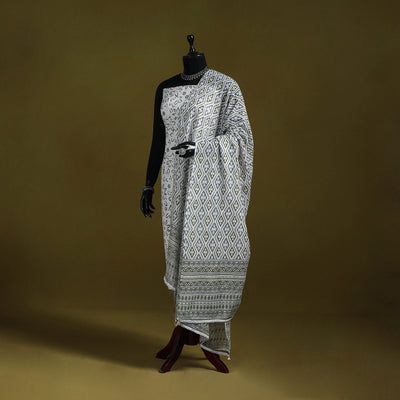 Cotton jaipur printed dupatta 79 - handcrafted