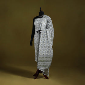 Cotton jaipur printed dupatta 79 - handcrafted