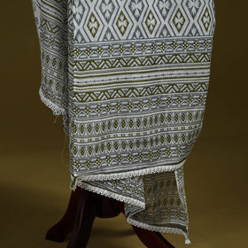 Cotton jaipur printed dupatta 79 - handcrafted