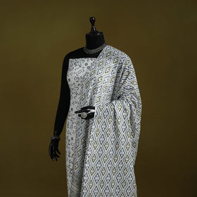 Cotton jaipur printed dupatta 79 - handcrafted